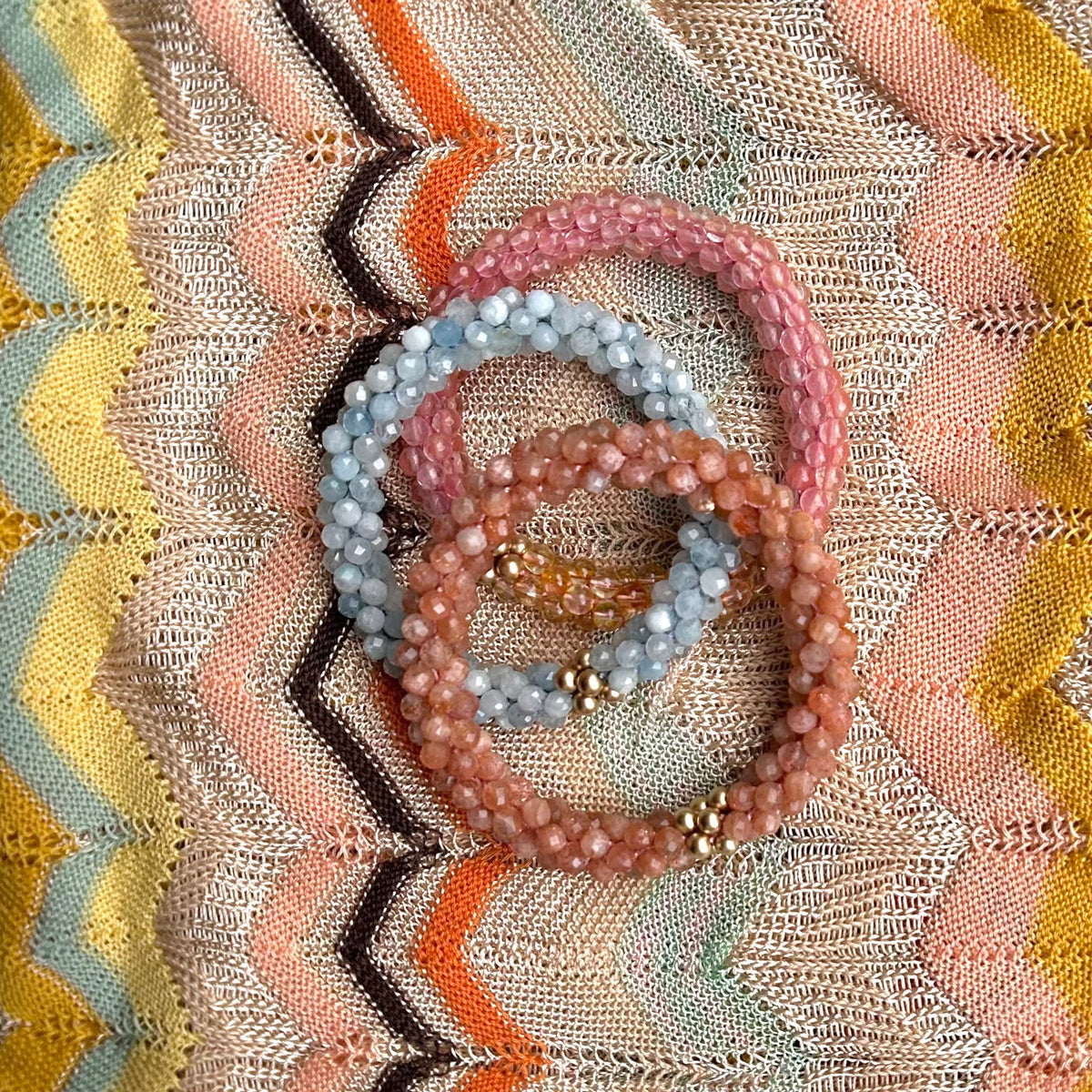 【HYERES LOR】24SS★ Beads SL (Y) MIX Bracelet Sunstone HYERES LOR】24SS☆ Beads SL (Y) MIX Bracelet Sunstone