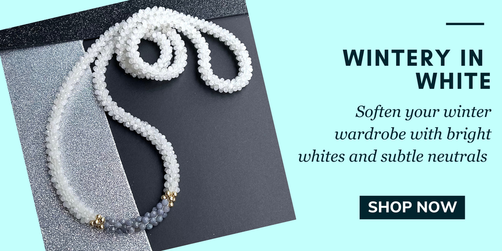wintery in white. soften your winter wardrobe with bright whites and subtle neutrals
